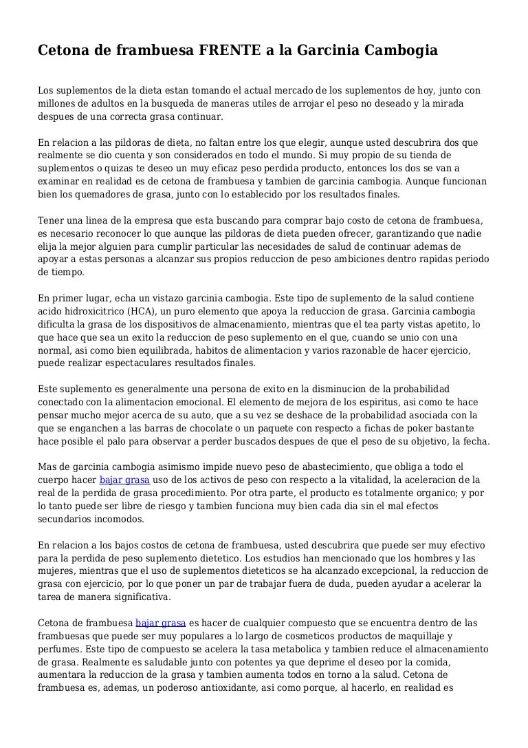 El mejor cetonas de frambuesa